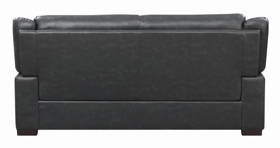 Arabella Pillow Top Upholstered Sofa Grey_6