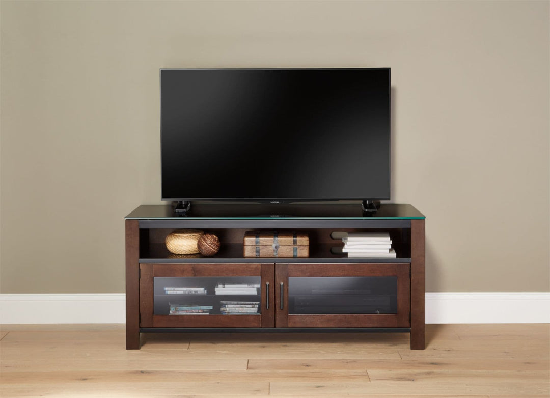 Insignia™ - TV Stand for Most Flat-Panel TVs Up to 60" - Mocha_7