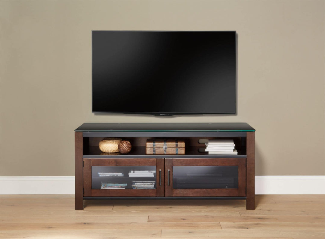 Insignia™ - TV Stand for Most Flat-Panel TVs Up to 60" - Mocha_5