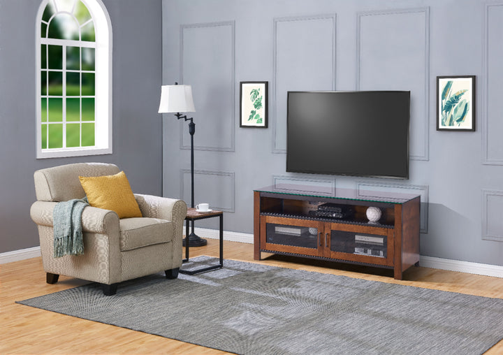 Insignia™ - TV Stand for Most Flat-Panel TVs Up to 60" - Mocha_2