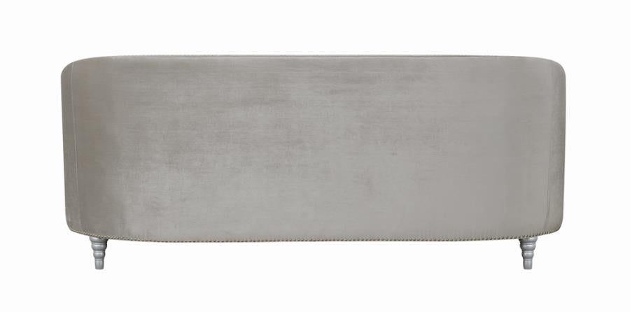 Avonlea Sloped Arm Tufted Sofa Grey_3