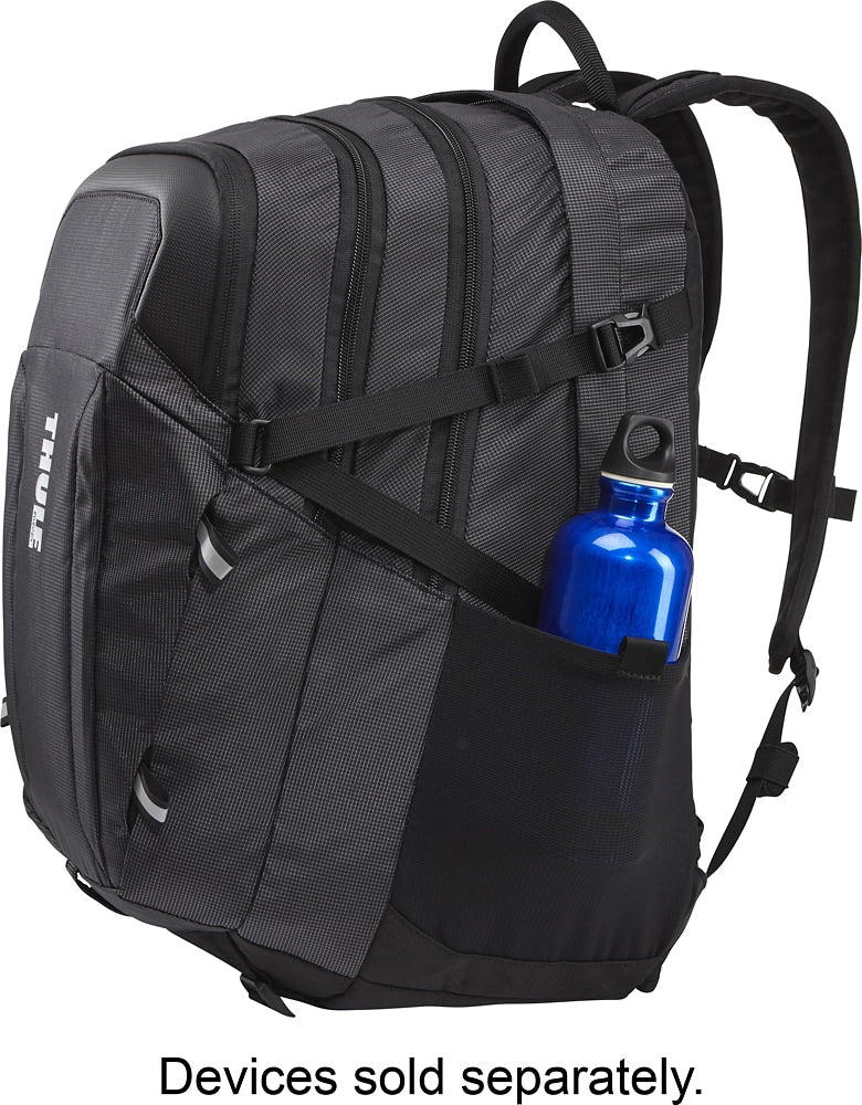Thule - EnRoute 27L Escort 2 Backpack for 15.6" Laptop w/ 10.1" Padded Tablet Sleeve, Crushproof SafeZone, & Water Bottle Holder - Black_7