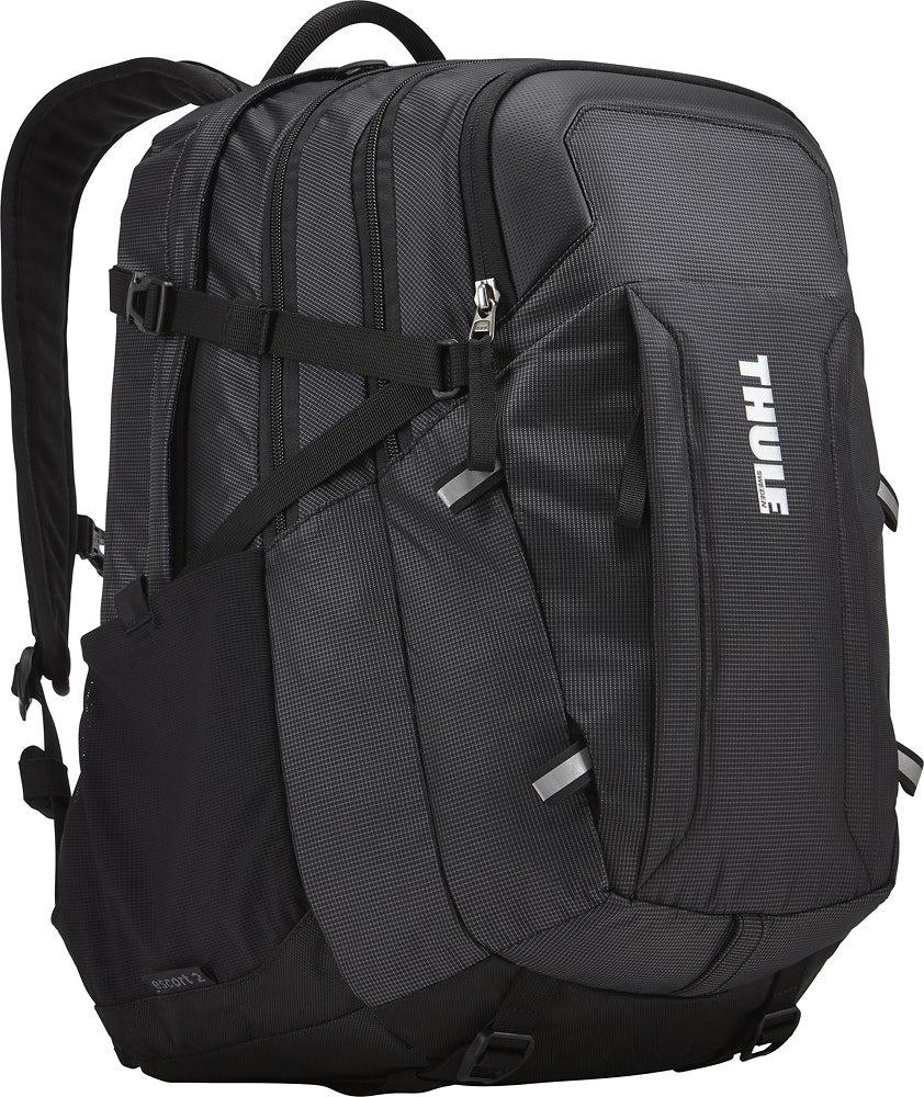 Thule - EnRoute 27L Escort 2 Backpack for 15.6" Laptop w/ 10.1" Padded Tablet Sleeve, Crushproof SafeZone, & Water Bottle Holder - Black_3