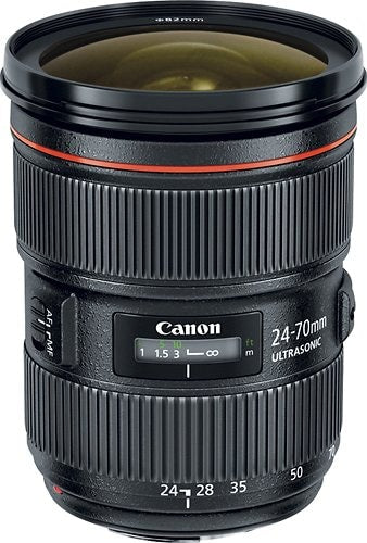 Canon - EF 24-70mm f/2.8L II USM Standard Zoom Lens - Black_0