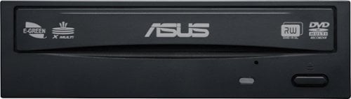 Asus - 48x Write/24x Rewrite/48x Read CD - 24x Write DVD Internal DVD-Writer Drive - Black - Black_0