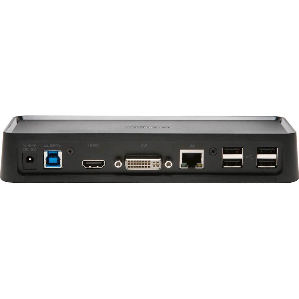 Kensington - USB 3.0 Docking Station - Black_10