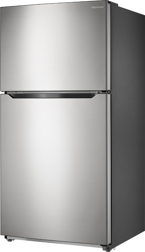 Insignia™ - 21 Cu. Ft. Top-Freezer Refrigerator - Stainless steel_2