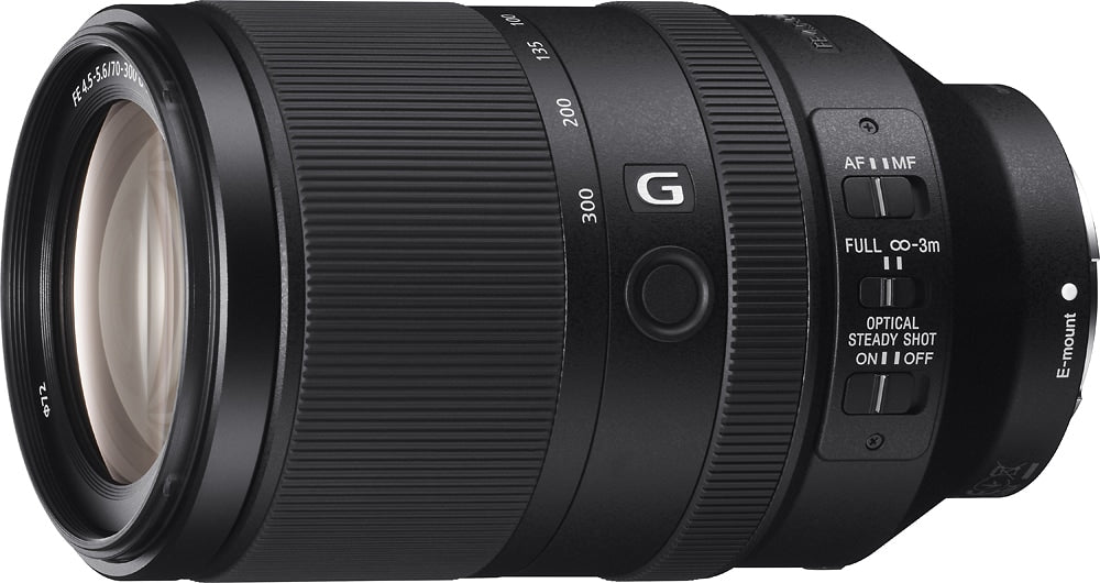 Sony - FE 70-300mm f/4.5-5.6 G OSS Telephoto Lens for Alpha E-mount Cameras - Black_1