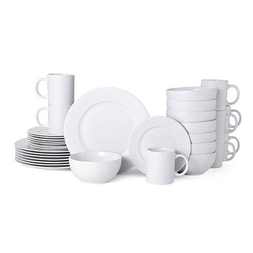 Winston 32pc Porcelain Dinnerware Set_0