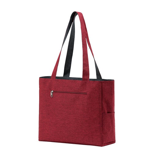 Reversible Tote Red Heather_0