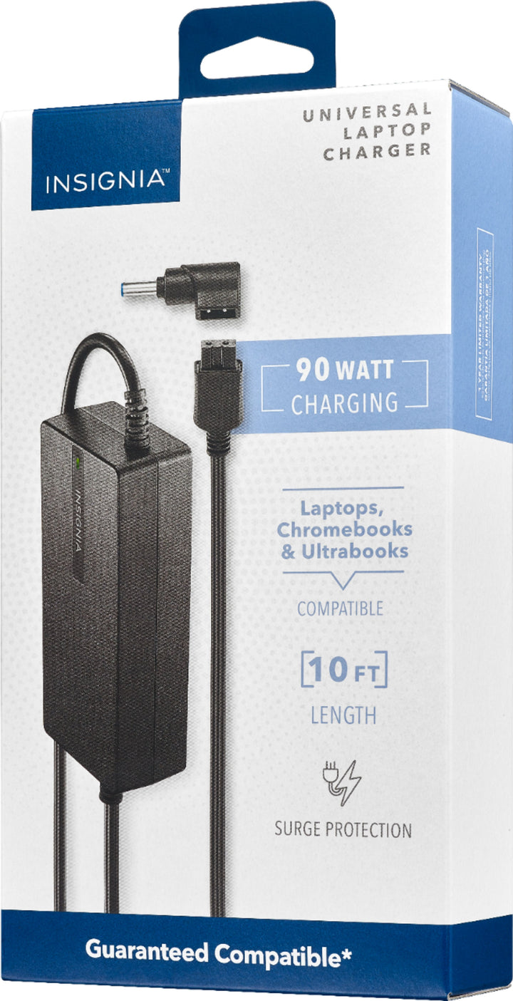 Insignia™ - Universal 90W Laptop Charger - Black_4