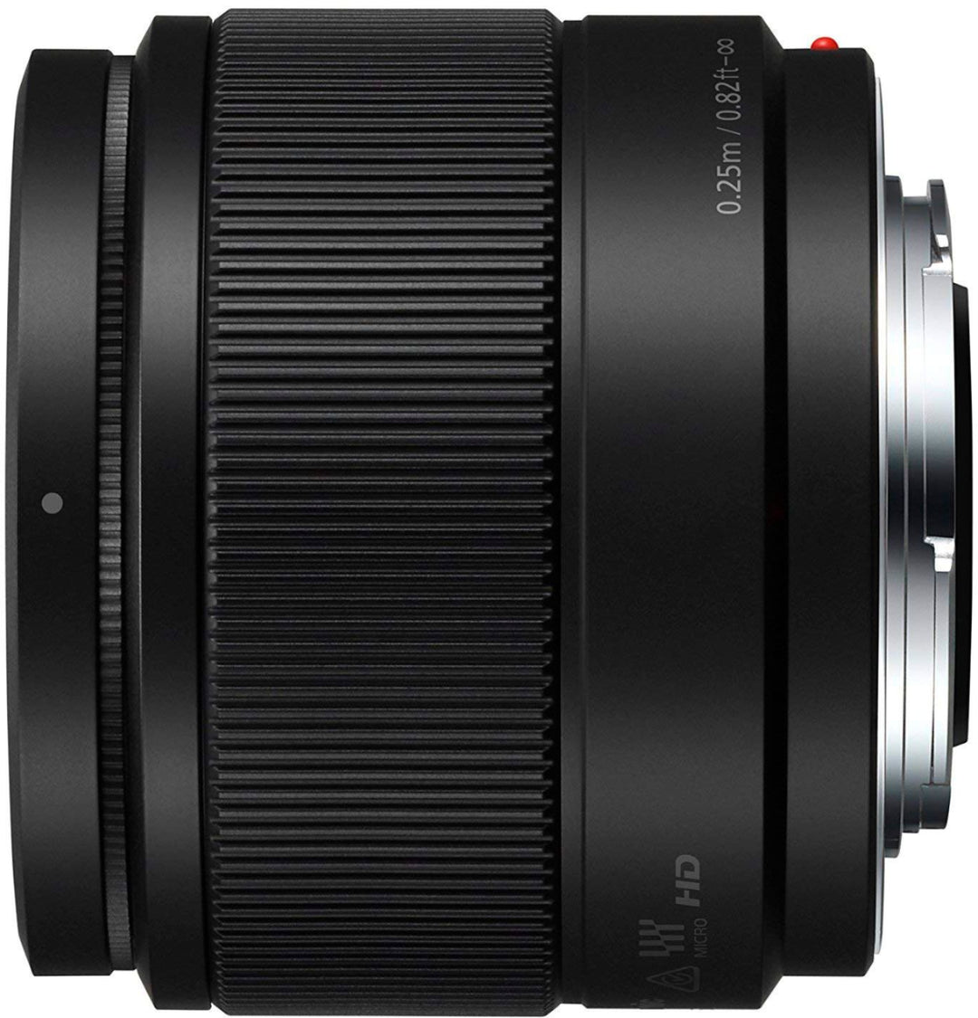 Panasonic - LUMIX G 25mm f/1.7 ASPH. Lens for Mirrorless Micro Four Thirds Compatible Cameras, H-H025-K - Black_4