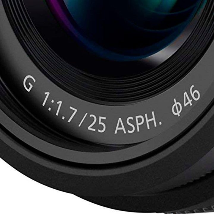 Panasonic - LUMIX G 25mm f/1.7 ASPH. Lens for Mirrorless Micro Four Thirds Compatible Cameras, H-H025-K - Black_2