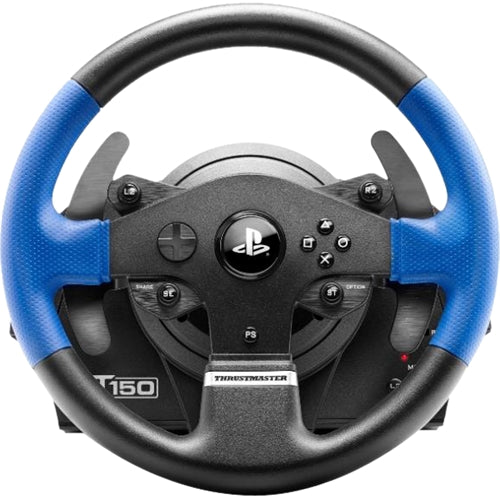 Thrustmaster - T150 RS Racing Wheel for PlayStation 4 and PC; Works with PS5 games - Black_0
