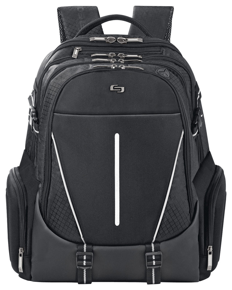 Solo - Active Laptop Backpack for 17.3" Laptop - Black/Gray_0