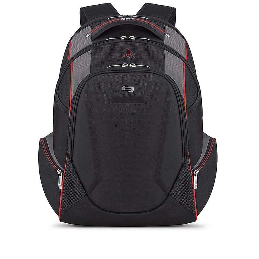 Solo - Active Laptop Backpack for 17.3" Laptop - Black/Red_0