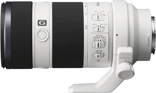 Sony - 70-200mm f/4 G E-Mount Telephoto Zoom Lens - White_3