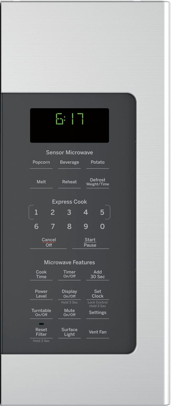 GE - 1.7 Cu. Ft. Over-the-Range Microwave - Stainless steel_1