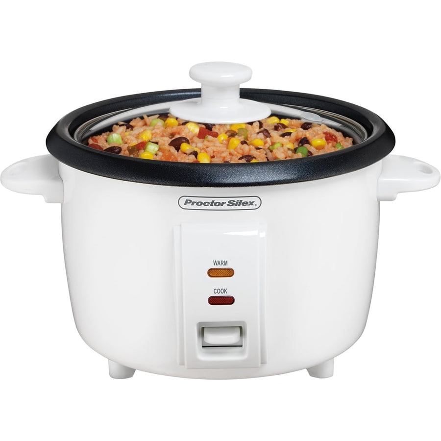 Proctor Silex - 8-Cup Rice cooker - White_0