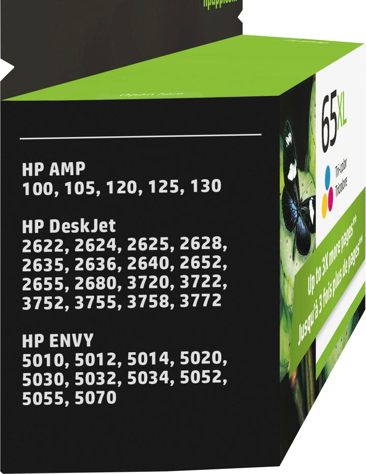 HP - 65XL High-Yield Ink Cartridge - Tri-Color_4