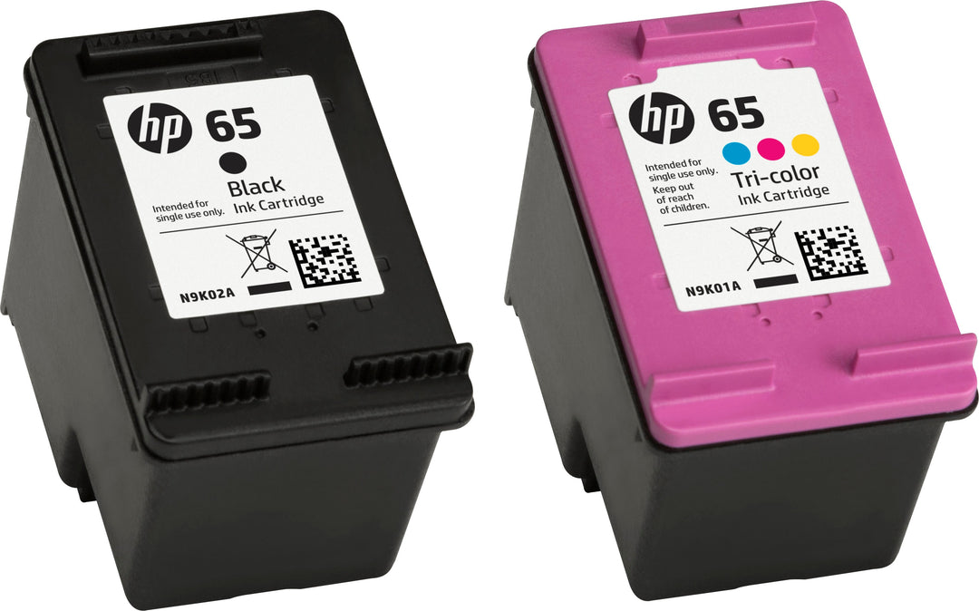 HP - 65 2-pack Standard Capacity Ink Cartridges - Black & Tri-Color_6