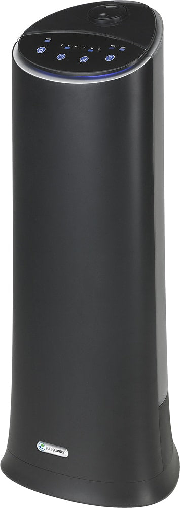 PureGuardian - 1.5 Gal. Ultrasonic Cool Mist Humidifier - Onyx black_2