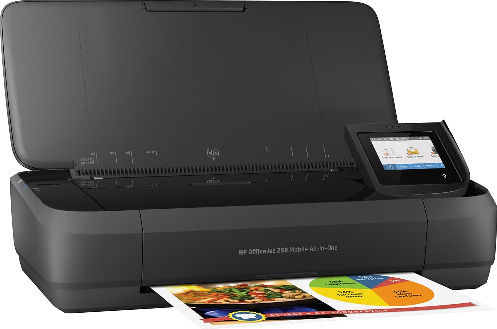 HP - OfficeJet 250 Mobile Wireless All-In-One Inkjet Printer - Black_1