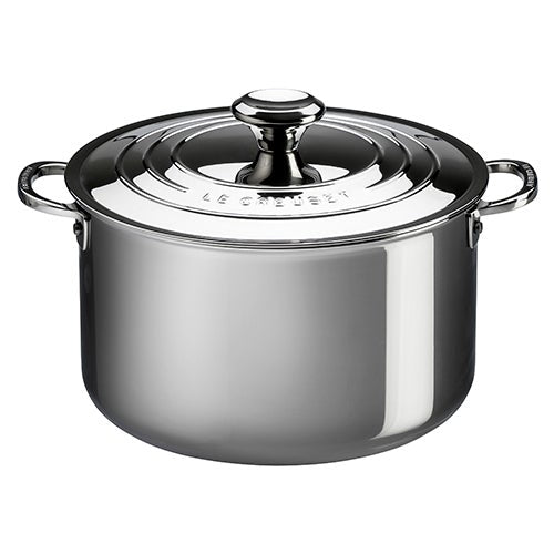 7qt Signature Stainless Steel Stockpot w/ Lid_0