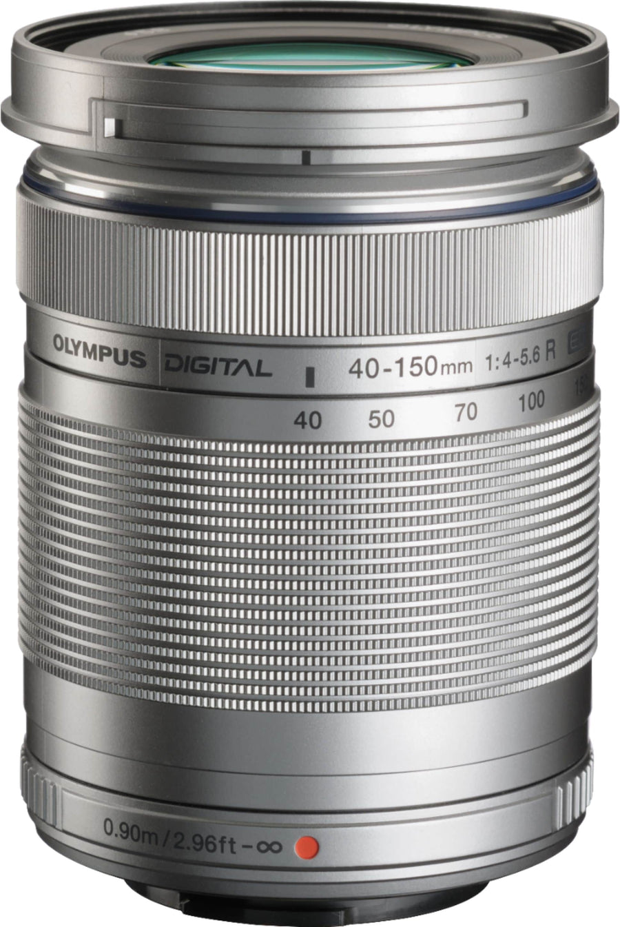Olympus - M.Zuiko Digital ED 40-150mm f/4.0-5.6 R Telephoto Zoom Lens for Most Micro Four Thirds Cameras - Silver_0