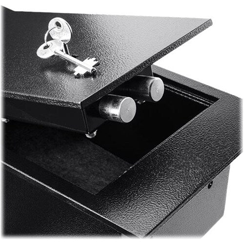 Barska - Floor Safe With Key Lock 0.22 Cubic Ft AX12656 - Black_4
