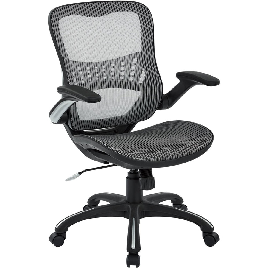 Office Star Products - Mesh Chair - Gray_0