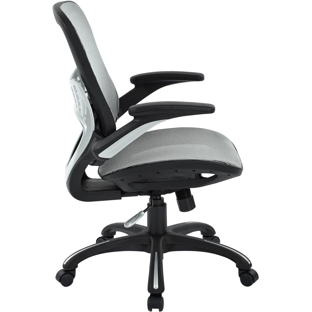 Office Star Products - Mesh Chair - Gray_1