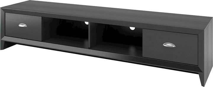 CorLiving - Lakewood Extra Wide TV Stand, for TVs up to 85" - Black Wood Grain_0
