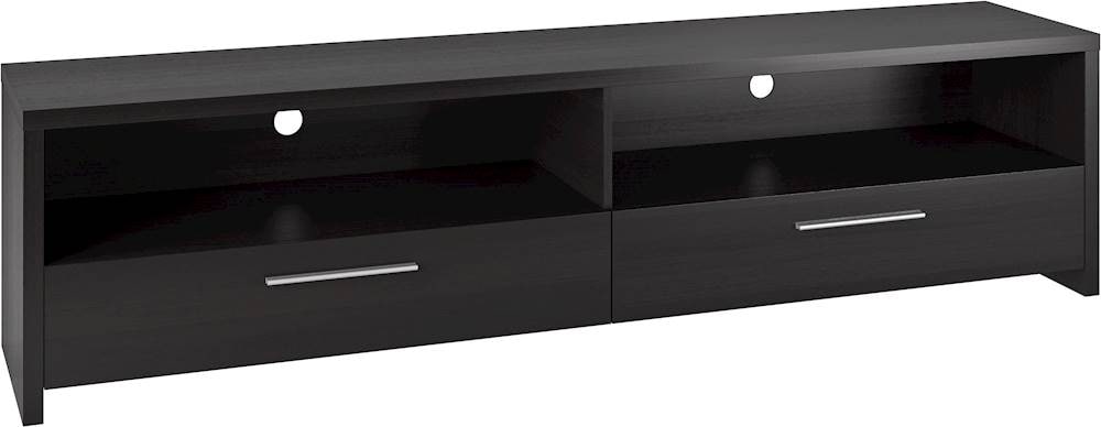 CorLiving Fernbrook TV Stand, for TVs up to 95" - Black Faux Wood Grain_0