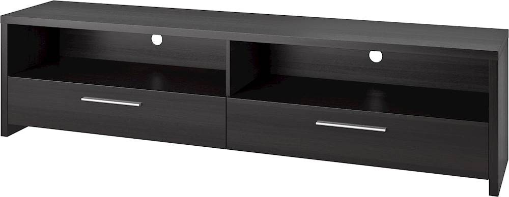 CorLiving Fernbrook TV Stand, for TVs up to 95" - Black Faux Wood Grain_1