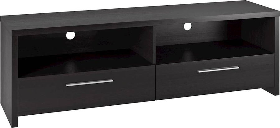 CorLiving - Fernbrook TV Stand with Drawers, for TVs up to 75" - Black Faux Wood Grain_0