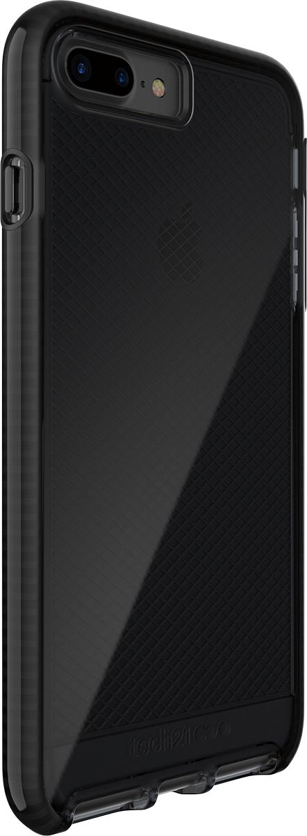 Tech21 - EVO CHECK Case for Apple® iPhone® 7 Plus and 8 Plus - Smokey/Black_1