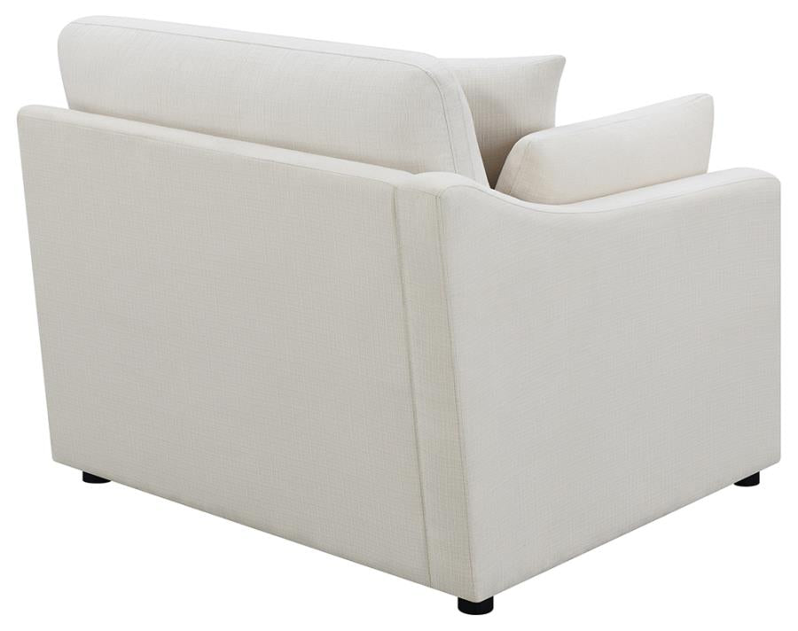 Hobson Sloped Track Arms LAF Chair Off-White_2