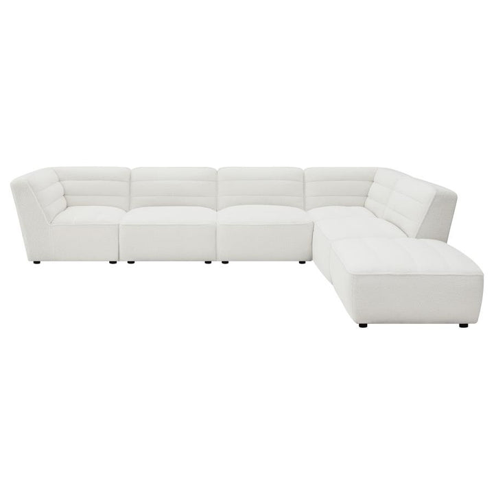 Sunny 6-piece Upholstered Sectional Natural_4