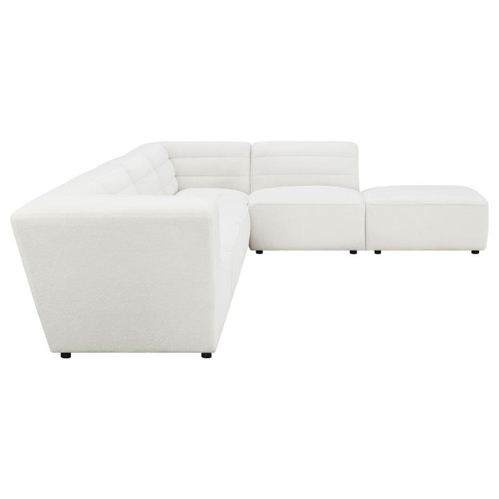Sunny 6-piece Upholstered Sectional Natural_6