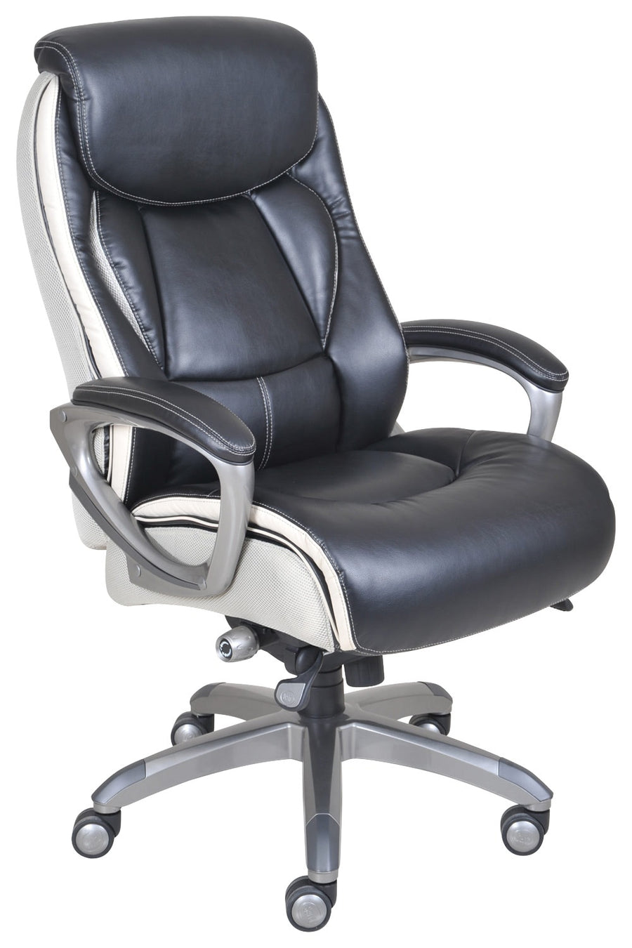 Serta - Smart Layers Leather Executive Chair - Black_0