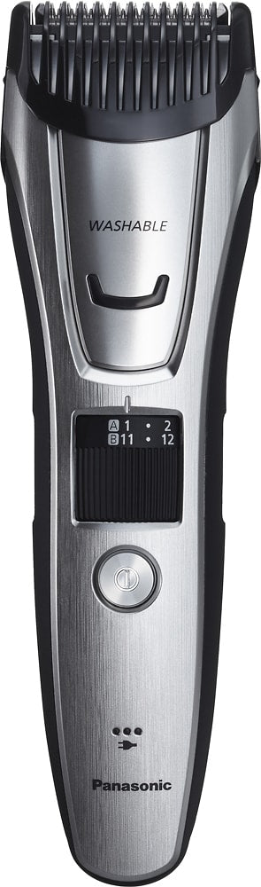 Panasonic - Men’s All-in-One Facial Beard Trimmer and Body Hair Groomer - Silver_8