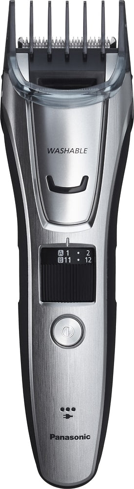 Panasonic - Men’s All-in-One Facial Beard Trimmer and Body Hair Groomer - Silver_6
