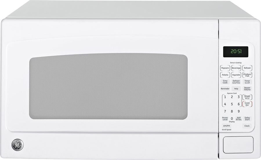 GE - 2.0 Cu. Ft. Family-Size Microwave - White_0