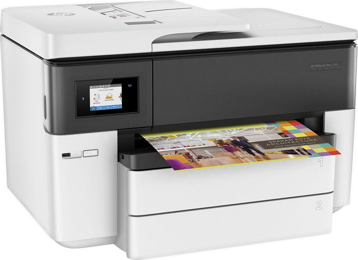 HP - OfficeJet Pro 7740 Wireless All-In-One Inkjet Printer - White_1