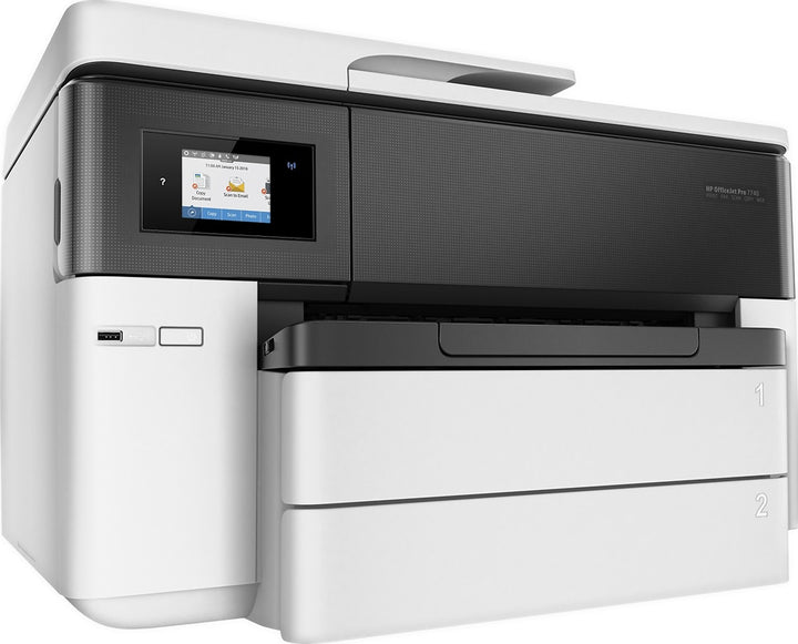 HP - OfficeJet Pro 7740 Wireless All-In-One Inkjet Printer - White_4