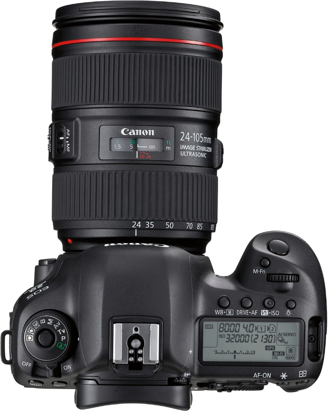 Canon - EOS 5D Mark IV DSLR Camera with 24-105mm f/4L IS II USM Lens - Black_3