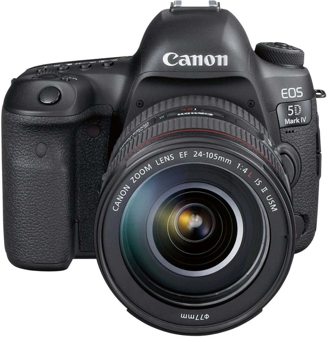 Canon - EOS 5D Mark IV DSLR Camera with 24-105mm f/4L IS II USM Lens - Black_4