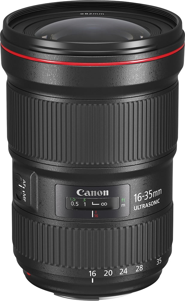 Canon - EF 16-35mm f/2.8L III USM Zoom Lens for EF-mount cameras - Black_0