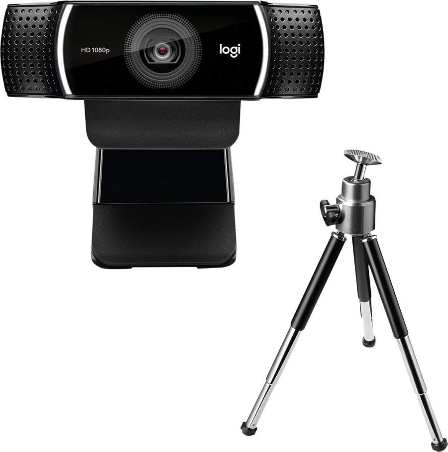 Logitech - C922 Pro Stream 1080 Webcam for HD Video Streaming - Black_0